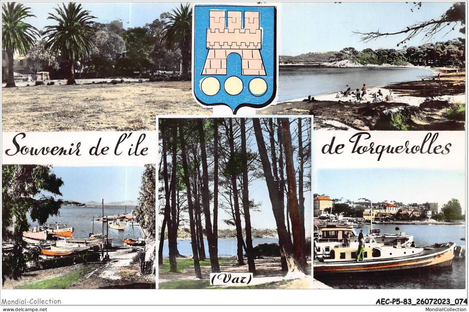 AECP5-83-0409- Souvenir De L'ile De PORQUEROLLES  - Porquerolles