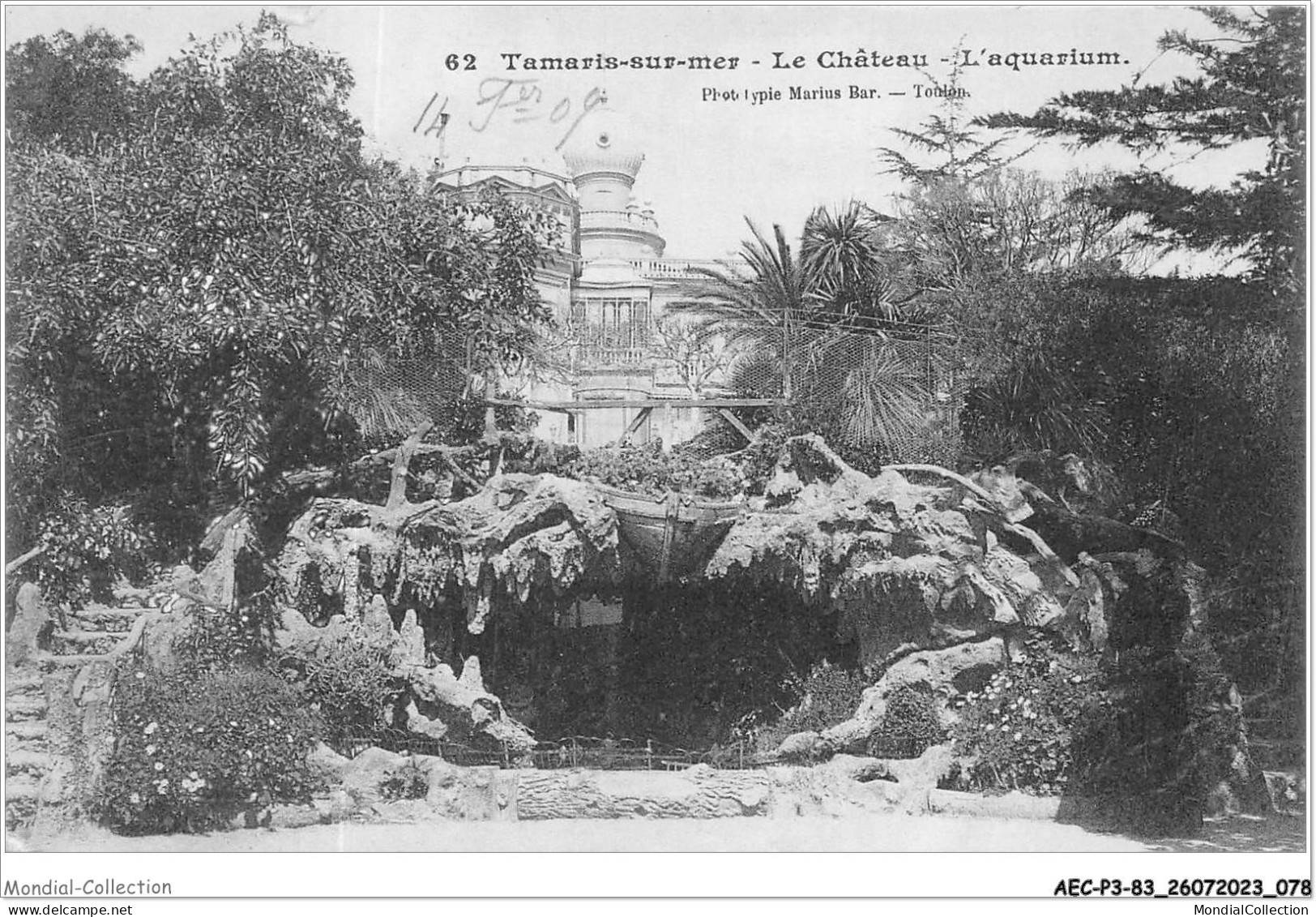 AECP3-83-0229- TAMARIS-SUR-MER - Le Château - L'aquarium  - Tamaris