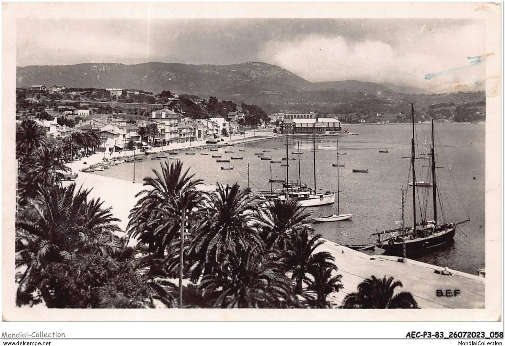 AECP3-83-0219- BANDOL-SUR-MER - Vue Générale Et Le Port  - Bandol