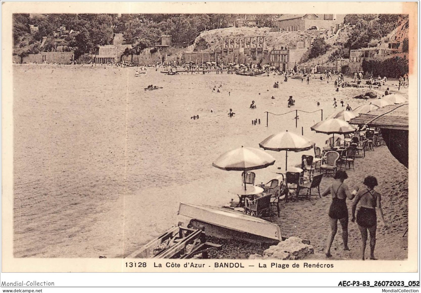 AECP3-83-0216- BANDOL - La Plage De Renécros  - Bandol