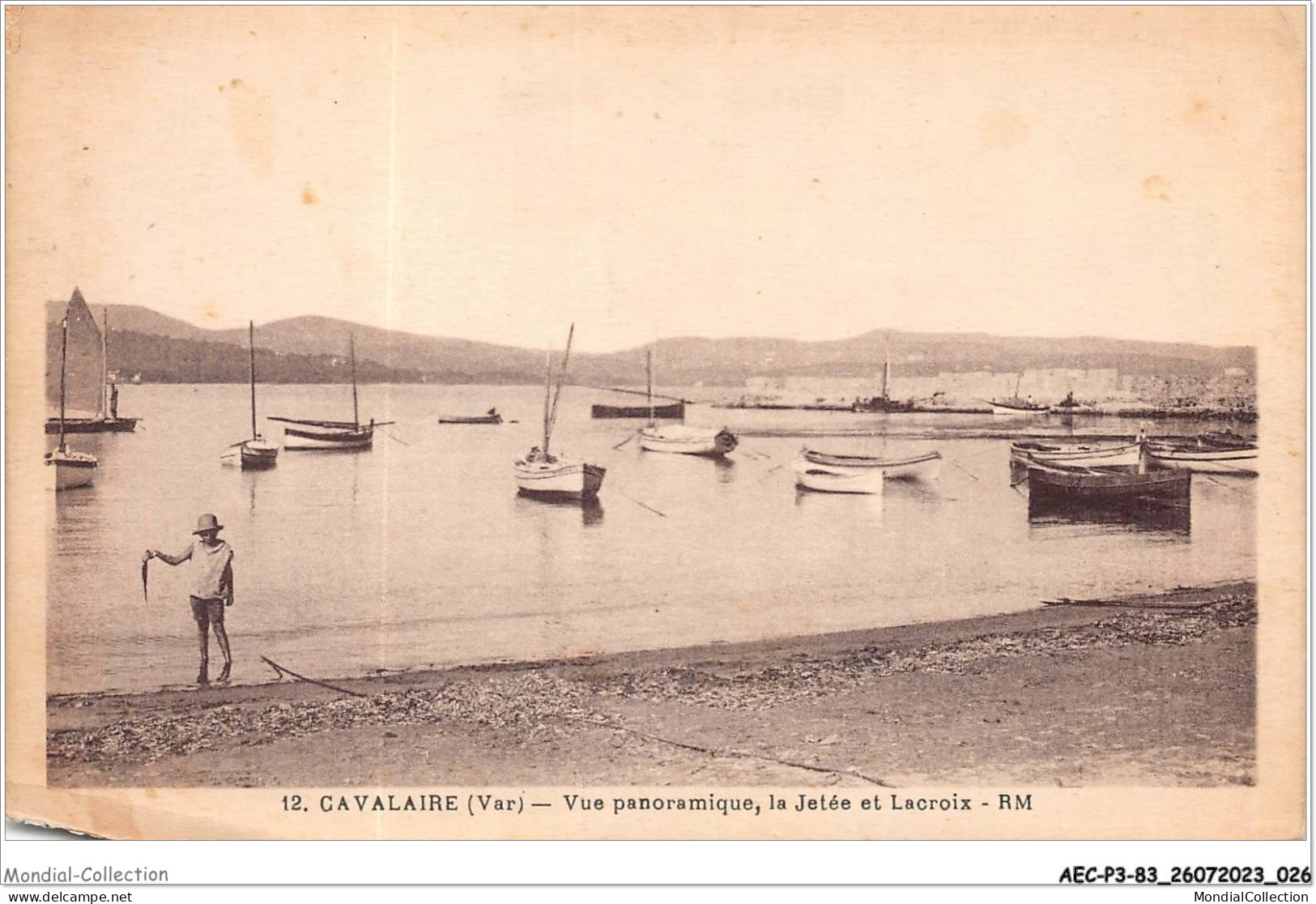 AECP3-83-0203- CAVALAIRE - Vue Panoramique - La Jetée Et Lacroix  - Cavalaire-sur-Mer