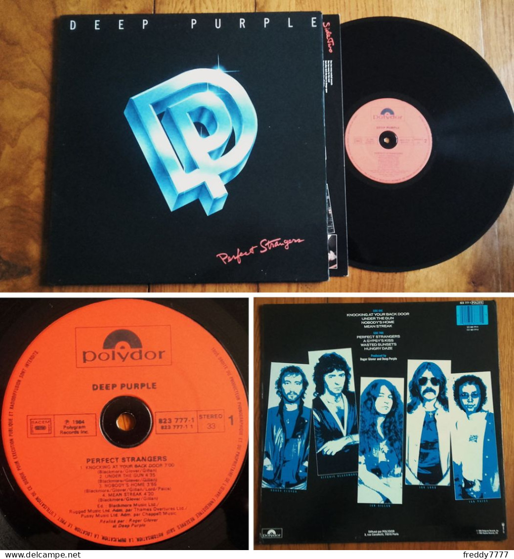 RARE French LP 33t RPM (12") DEEP PURPLE «Perfect Stranger» (1984) - Hard Rock & Metal