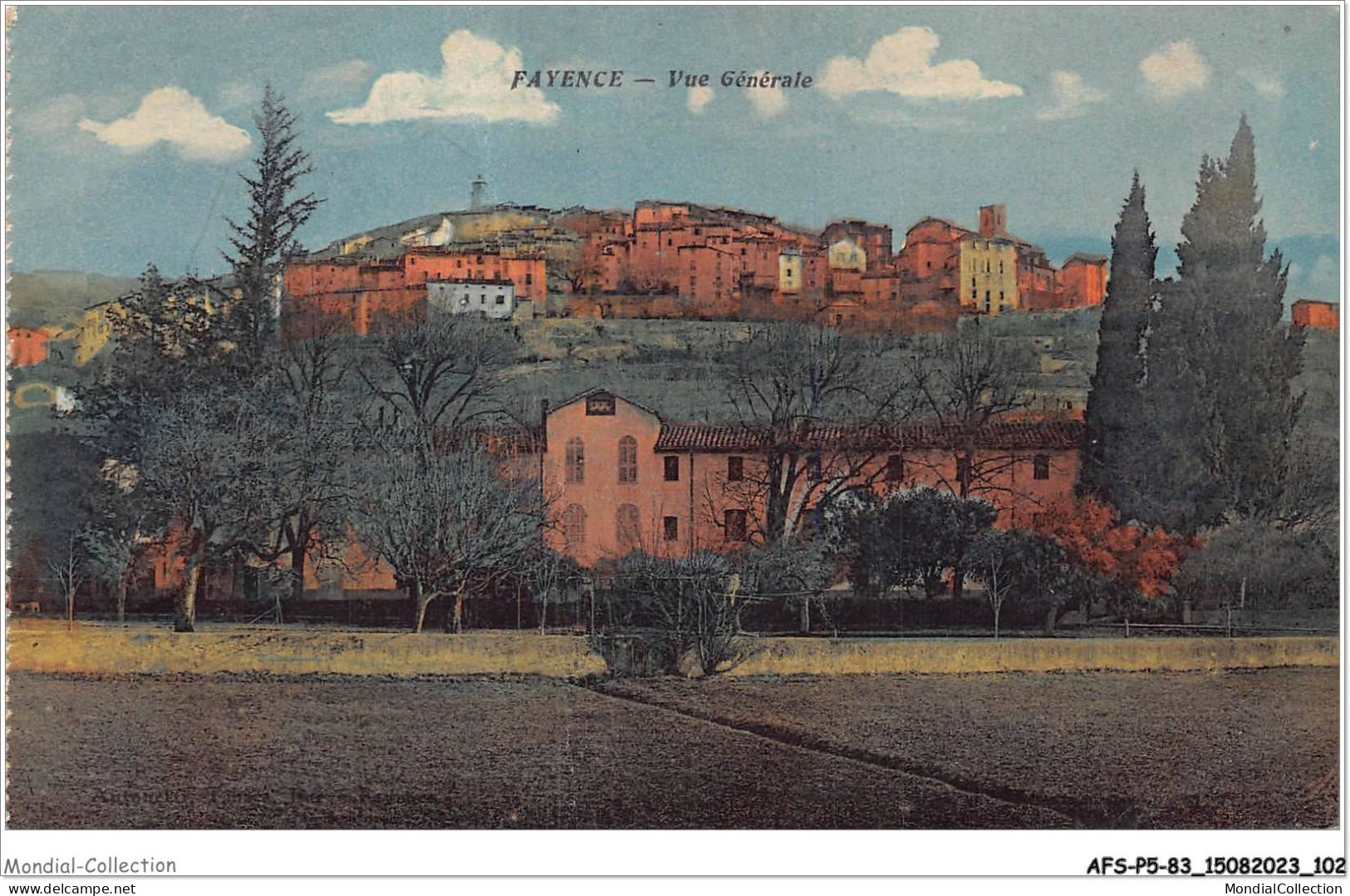 AFSP5-83-0383 - FAYENCE - Vue Générale  - Fayence