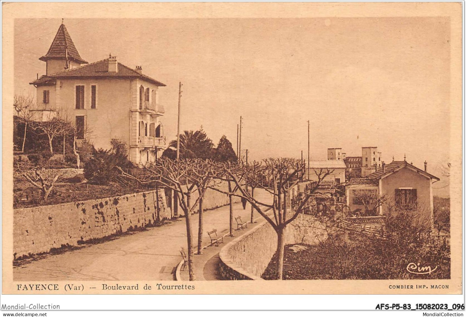 AFSP5-83-0380 - FAYENCE - Boulevard De Tourrettes  - Fayence