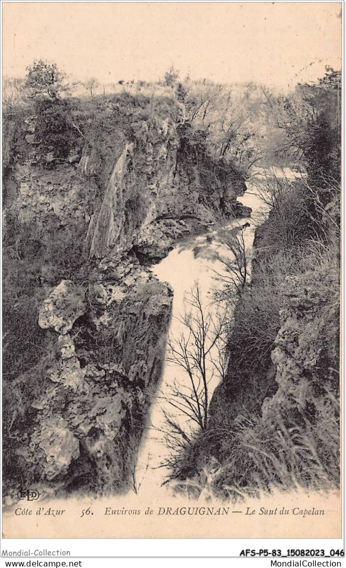 AFSP5-83-0355 - Environs De DRAGUIGNAN - Le Saut Du Capelan  - Draguignan