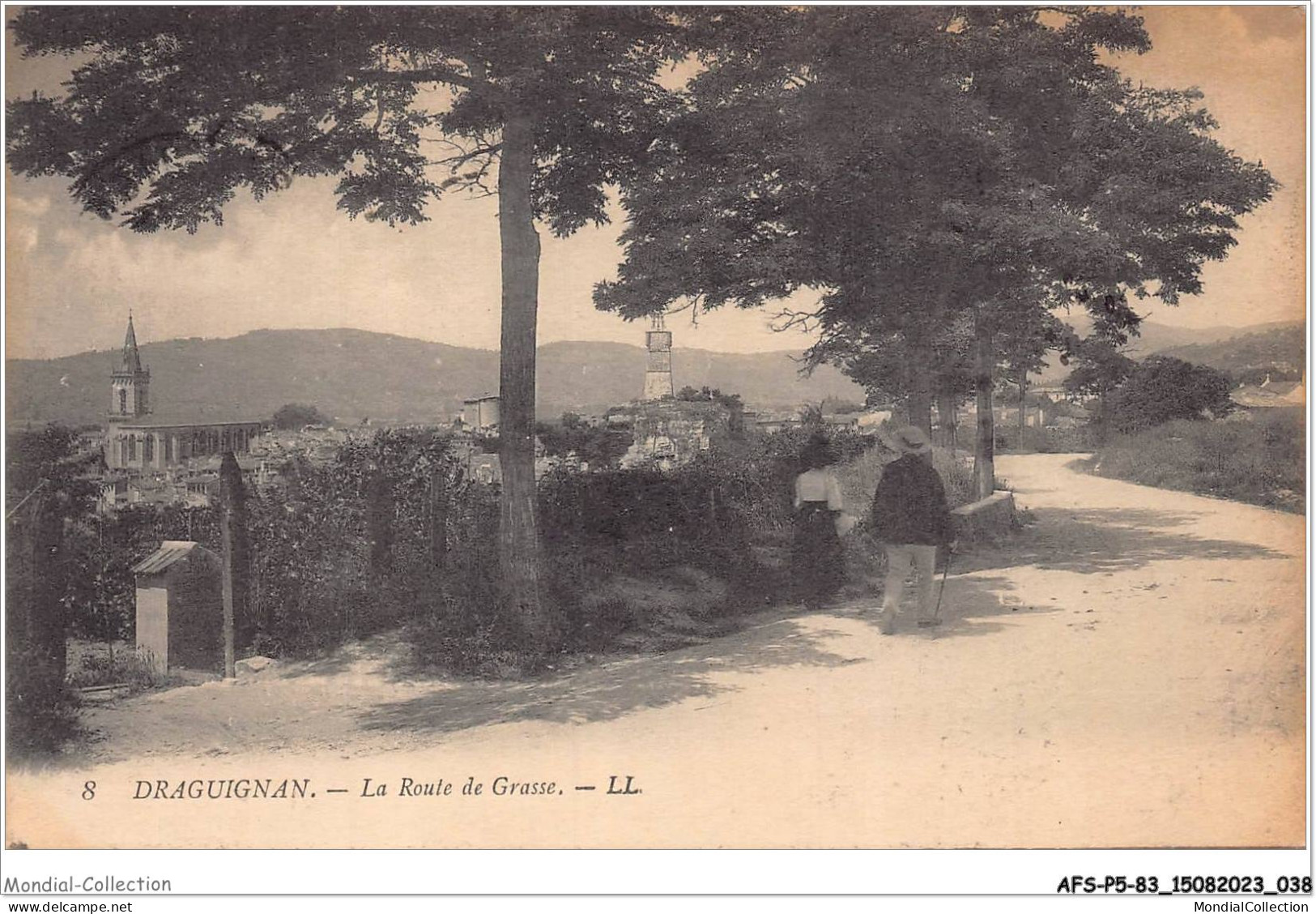 AFSP5-83-0351 - DRAGUIGNAN - La Route De Grasse  - Draguignan