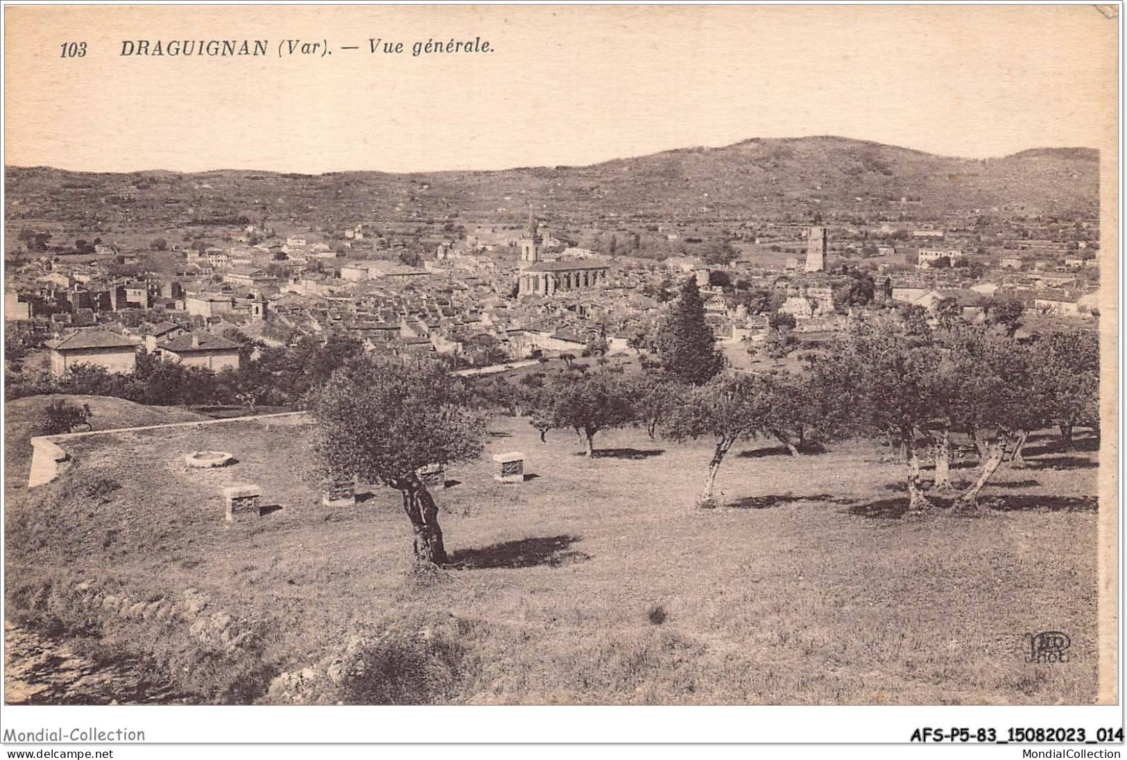 AFSP5-83-0339 - DRAGUIGNAN - Vue Générale  - Draguignan