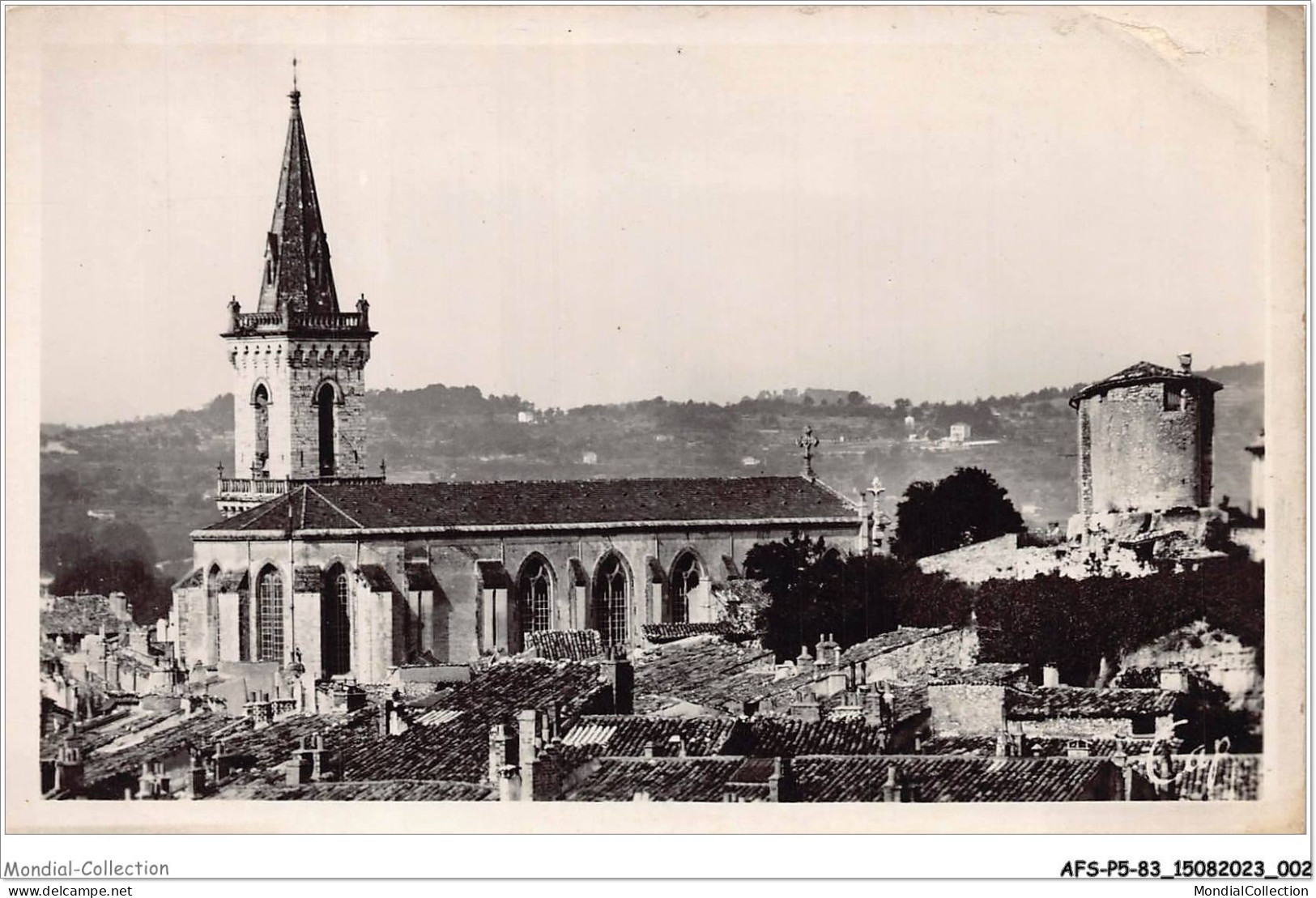 AFSP5-83-0333 - DRAGUIGNAN - Vue Vers La Cathédrale  - Draguignan