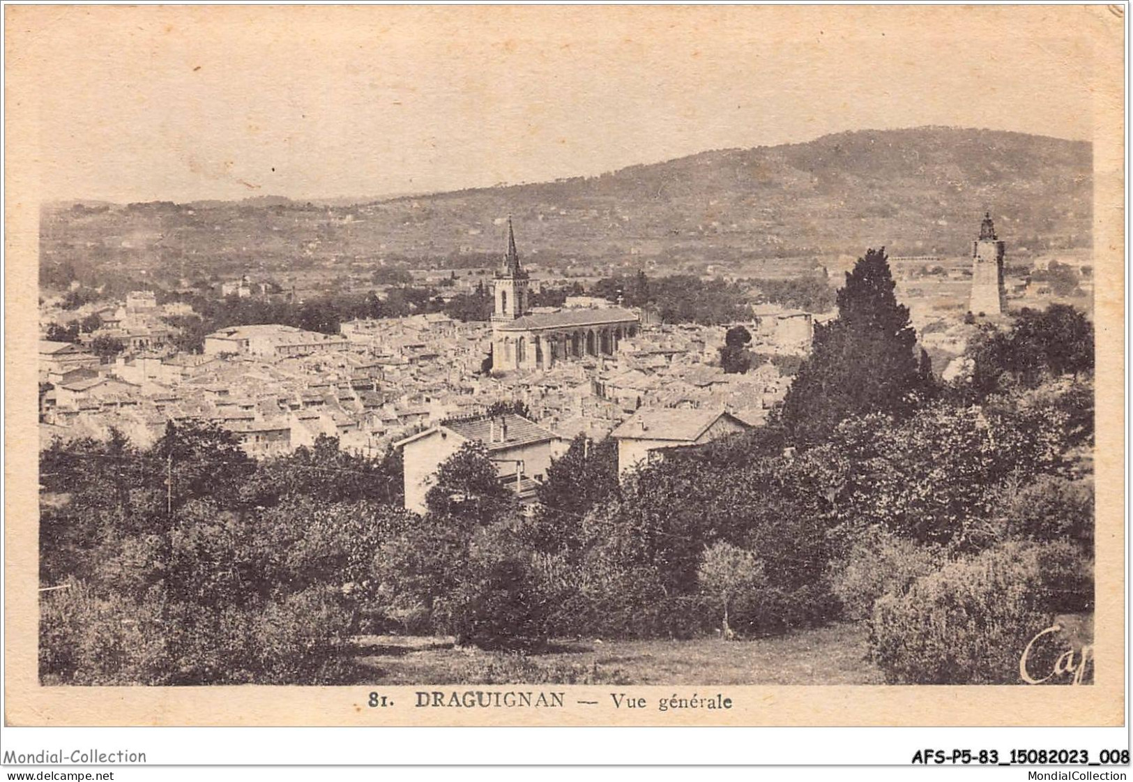 AFSP5-83-0336 - DRAGUIGNAN - Vue Générale  - Draguignan