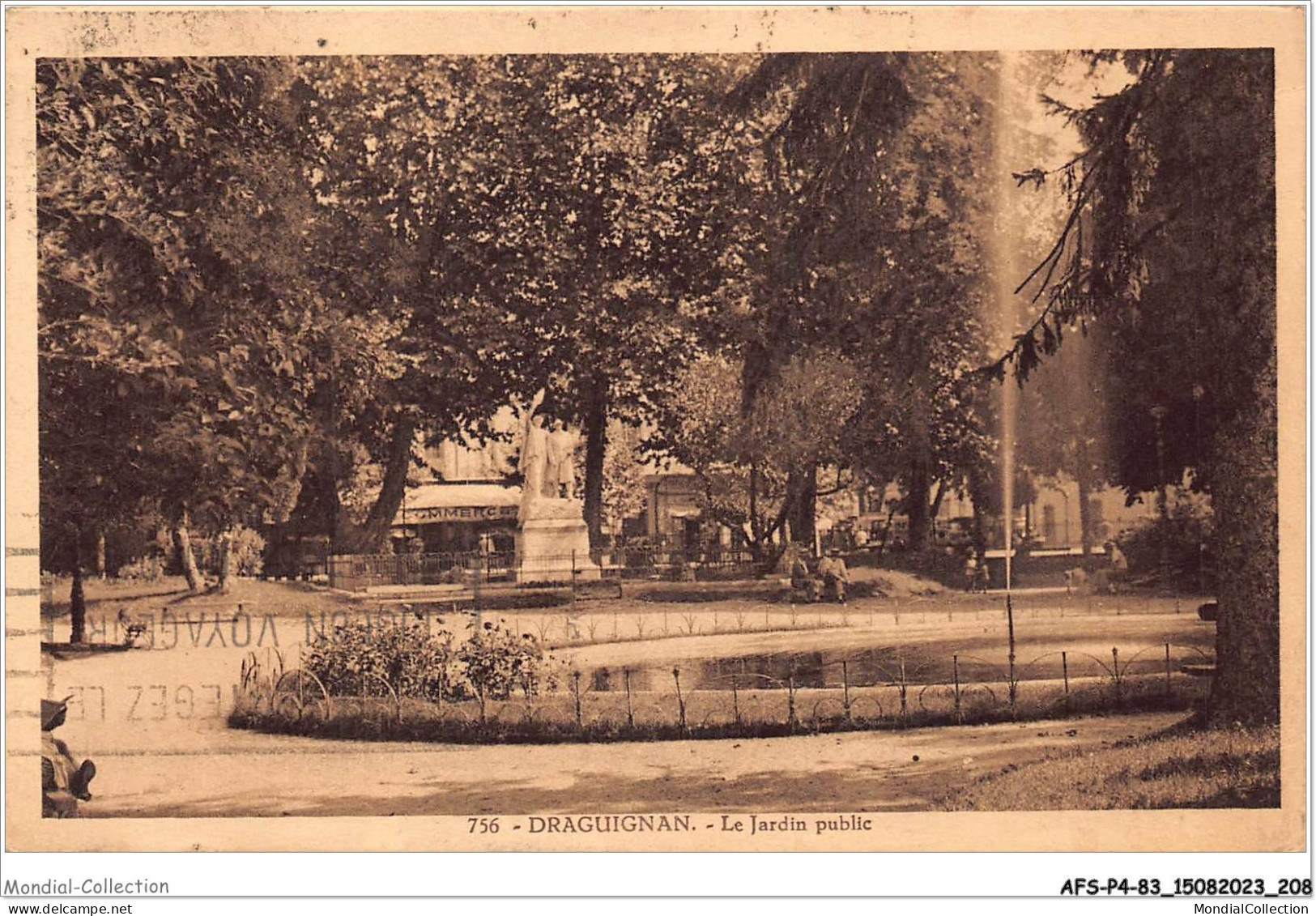 AFSP4-83-0331 - DRAGUIGNAN - Le Jardin Public  - Draguignan