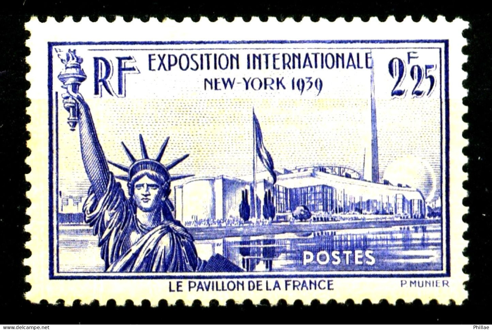 426 - 2F25 Exposition De New-York - Neuf N* (trace Infime) - TB - Unused Stamps