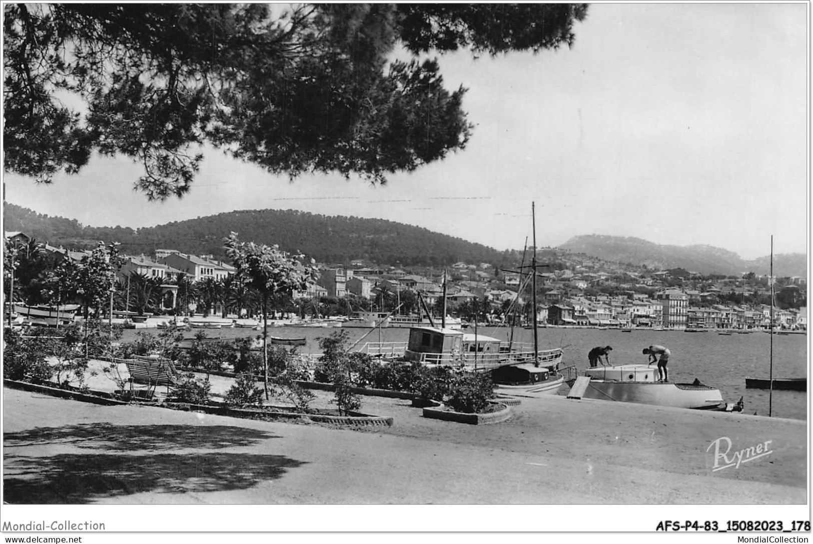 AFSP4-83-0316 - BANDOL - Vue Générale Et Jardin Public  - Bandol