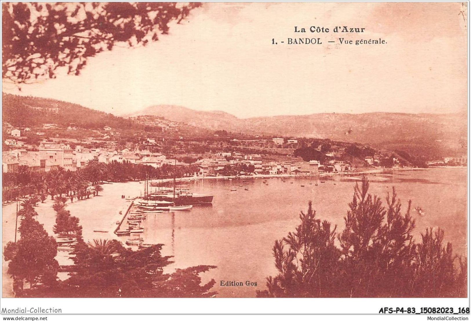 AFSP4-83-0311 - BANDOL - Vue Générale  - Bandol