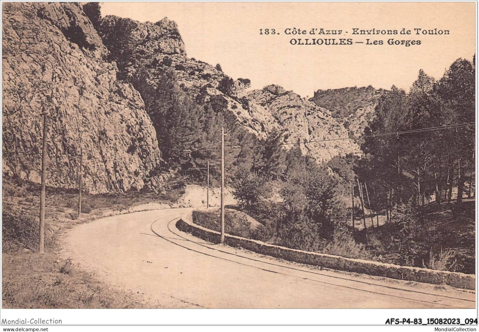 AFSP4-83-0274 - Environs De TOULON - OLLIOULES - Les Gorges  - Ollioules