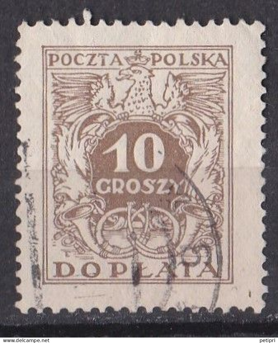 Pologne - Taxe   Y & T N °  69  Oblitéré - Portomarken