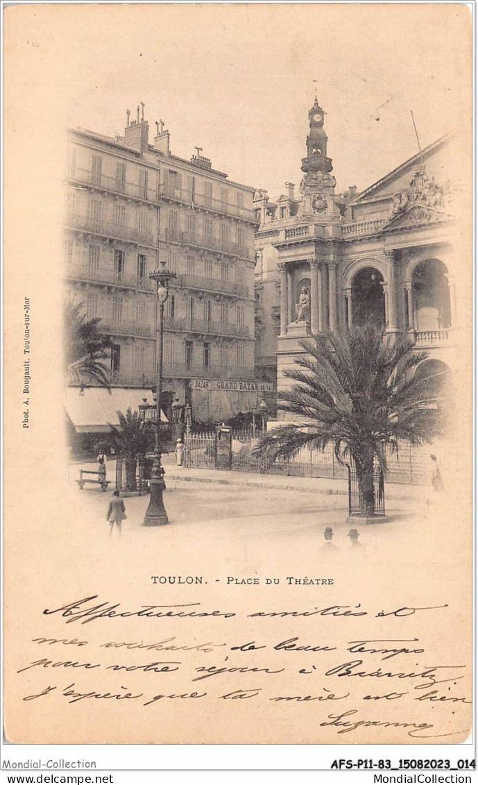 AFSP11-83-0865 - TOULON - Place Du Théâtre  - Toulon