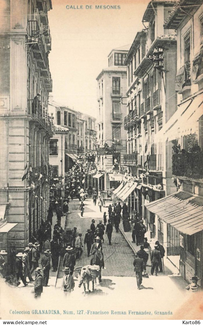 Granada * Calle De Mesones * Grenade Espana - Granada