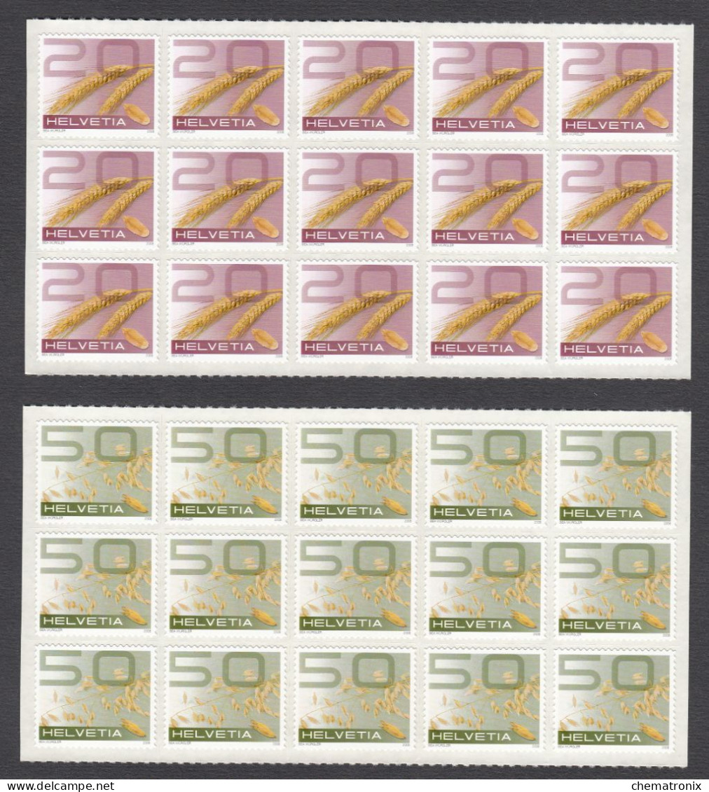 Suiza / Schweiz 2008 --- Michel: 2069-2072 --- MNH** - Unused Stamps