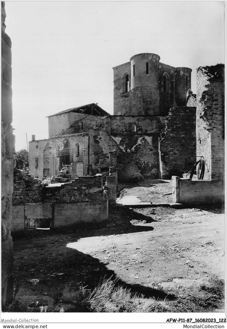 AFWP11-87-1115 - ORADOUR-SUR-GLANE - Haute-vienne - Détruit Le 10 Juin 1944 - Classé Site Historique - L'église - Oradour Sur Glane