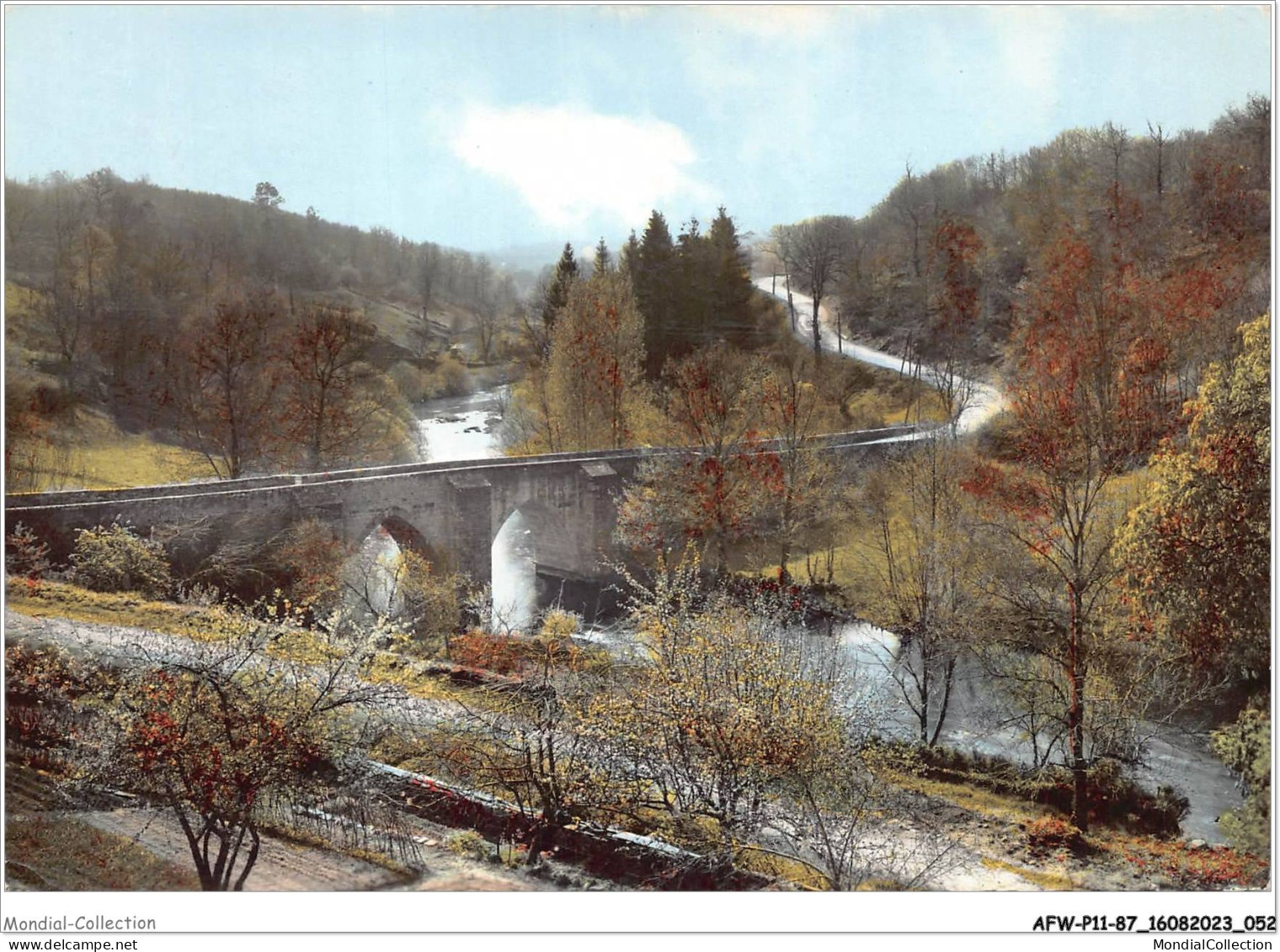 AFWP11-87-1080 - CHATEAUPONSAC - Haute-vienne - Le Pont Romain Sur La Gartempe - Chateauponsac