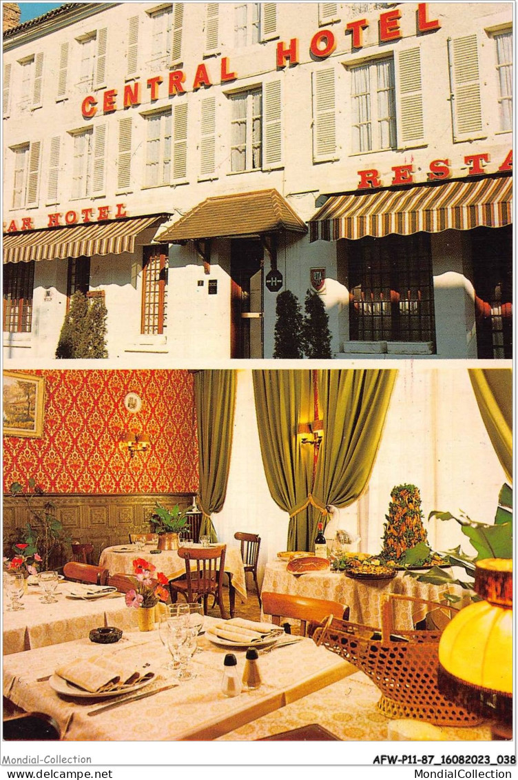 AFWP11-87-1073 - Central Hôtel - Avenue Denfert Rochereau - BELLAC - Bellac