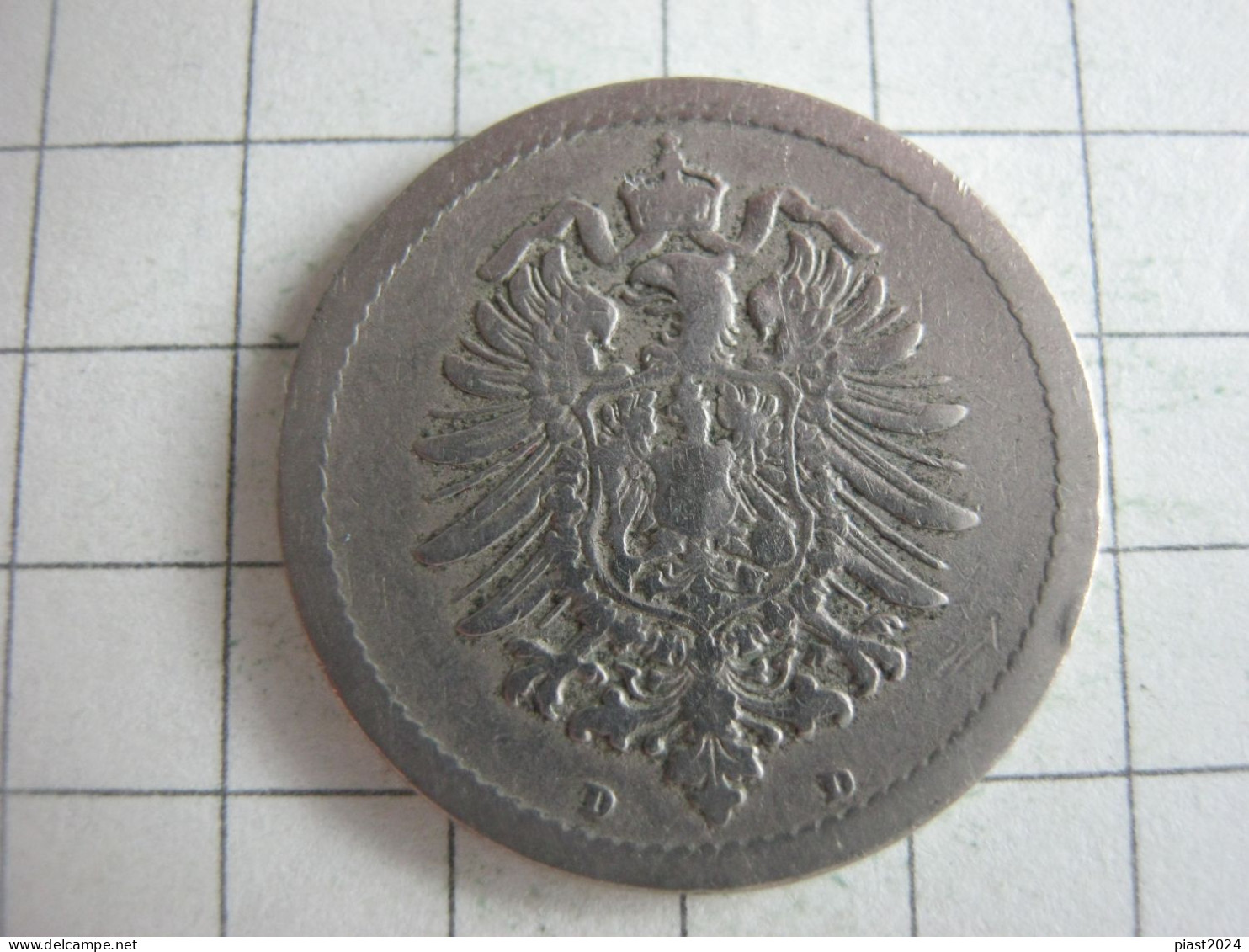 Germany 5 Pfennig 1876 D - 5 Pfennig