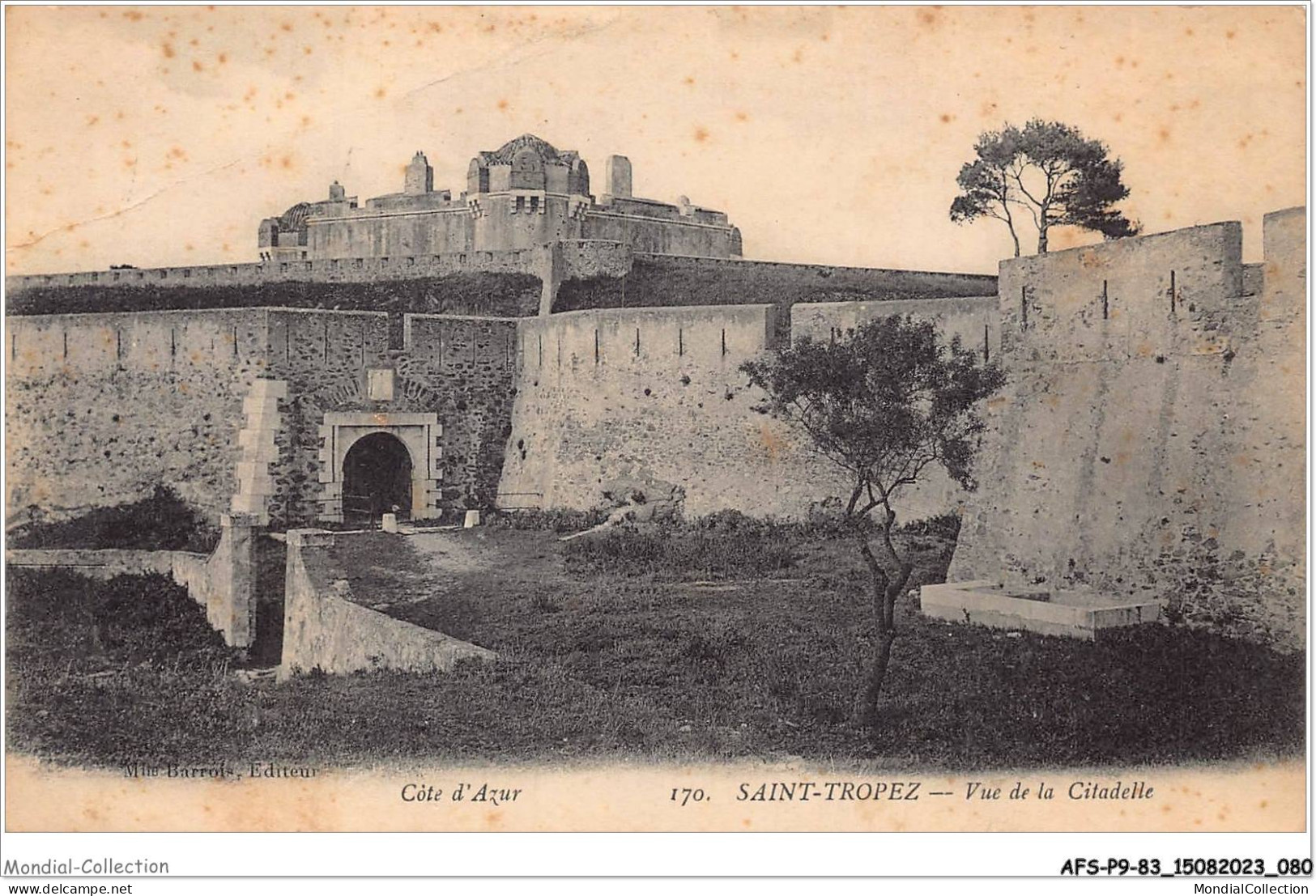AFSP9-83-0730 - SAINT-TROPEZ - Vue De La Citadelle  - Saint-Tropez