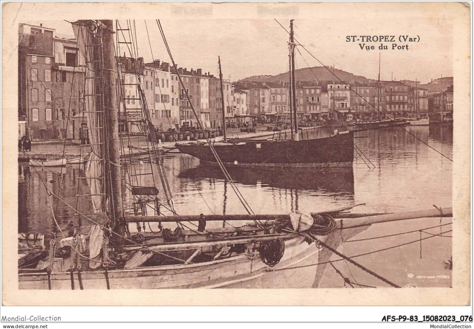 AFSP9-83-0728 - SAINT-TROPEZ - Vue Du Port  - Saint-Tropez