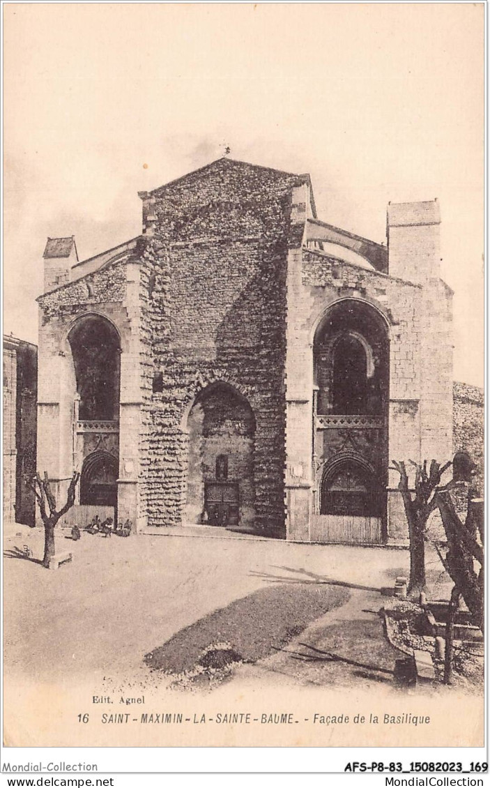 AFSP8-83-0687 - SAINT-MAXIMIN - LA SAINTE-BAUME - Façade De La Basilique  - Saint-Maximin-la-Sainte-Baume