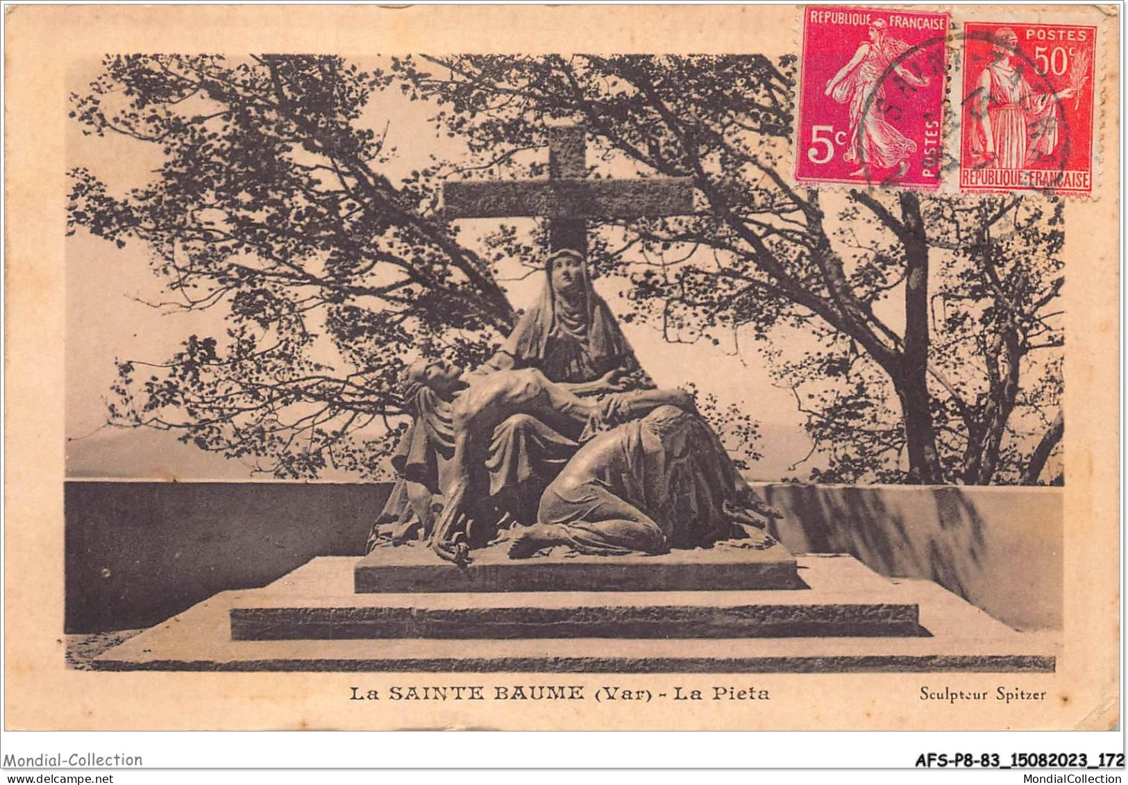 AFSP8-83-0689 - LA SAINTE-BAUME - La Pieta  - Saint-Maximin-la-Sainte-Baume