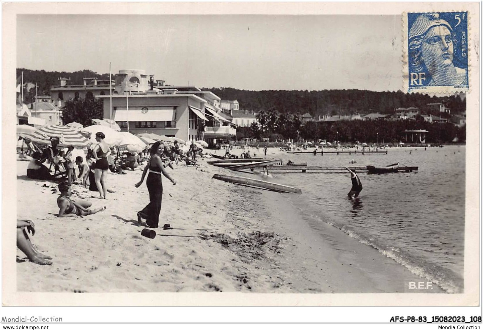 AFSP8-83-0656 - SAINTE-MAXIME-SUR-MER - La Plage  - Sainte-Maxime