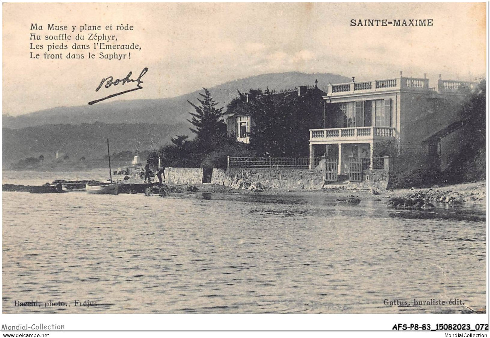 AFSP8-83-0638 - SAINTE-MAXIME - Ma Muse Y Plane Et Rôde  - Sainte-Maxime