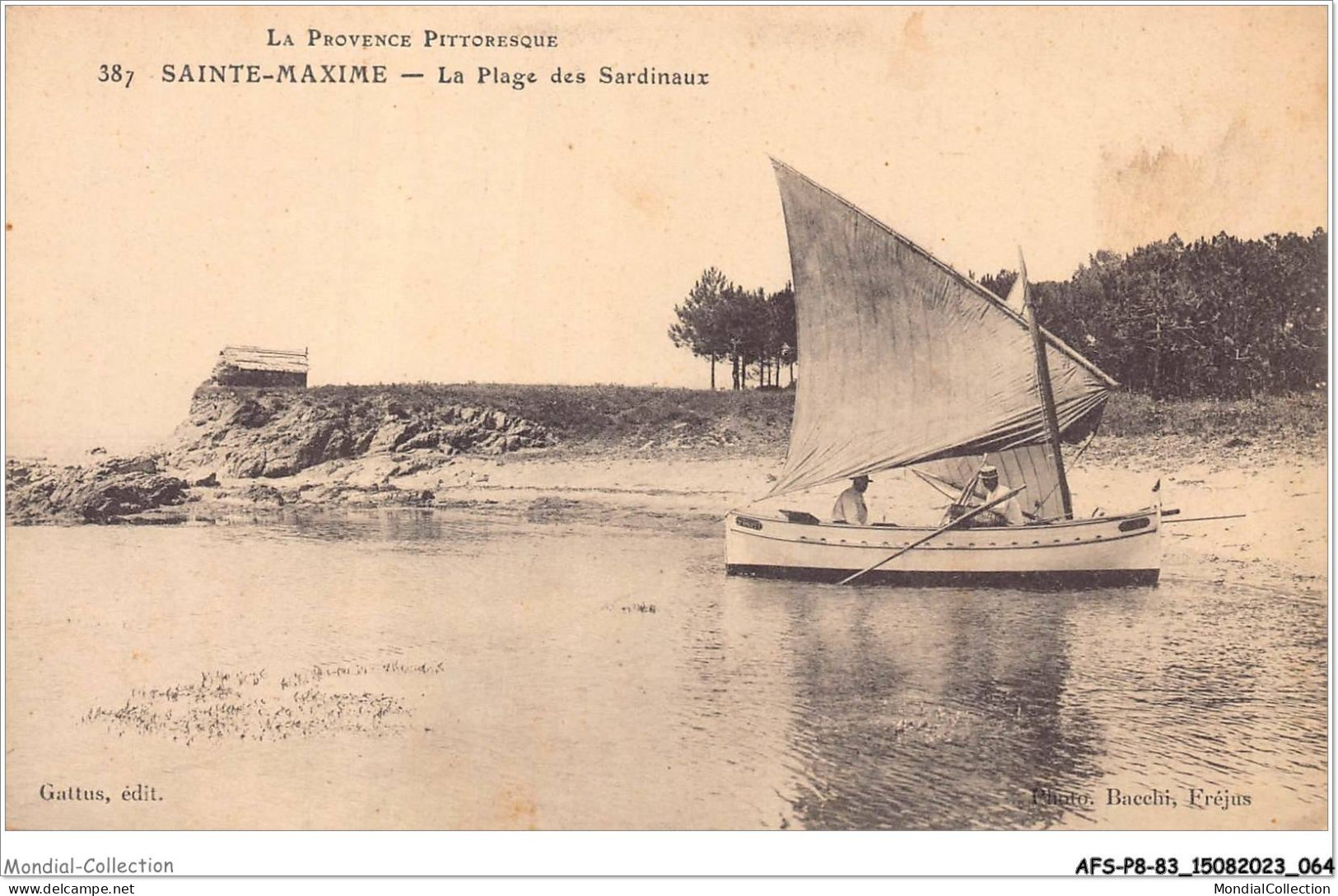 AFSP8-83-0634 - SAINTE-MAXIME - La Plage Des Sardinaux  - Sainte-Maxime