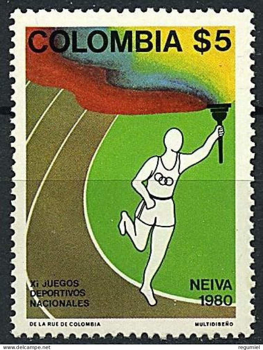 Colombia  777 ** MNH. 1980 - Kolumbien