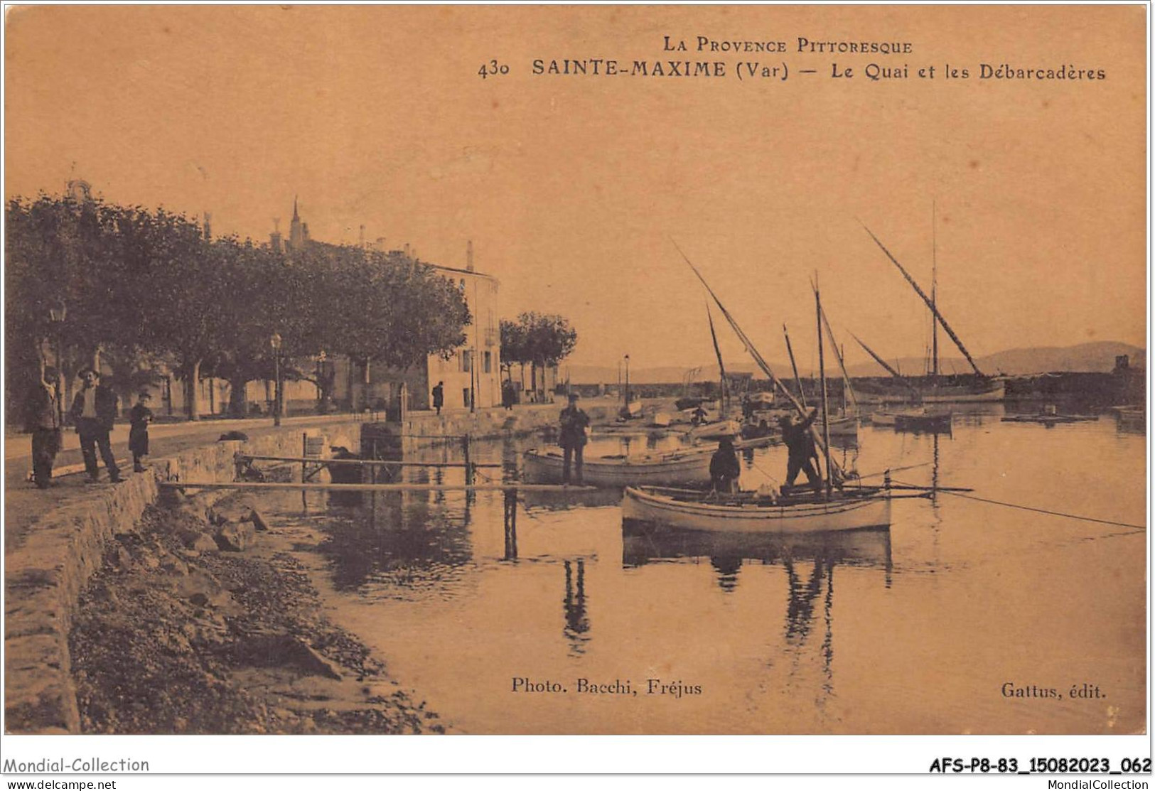 AFSP8-83-0633 - SAINTE-MAXIME - Le Quai Et Les Débarcadères  - Sainte-Maxime