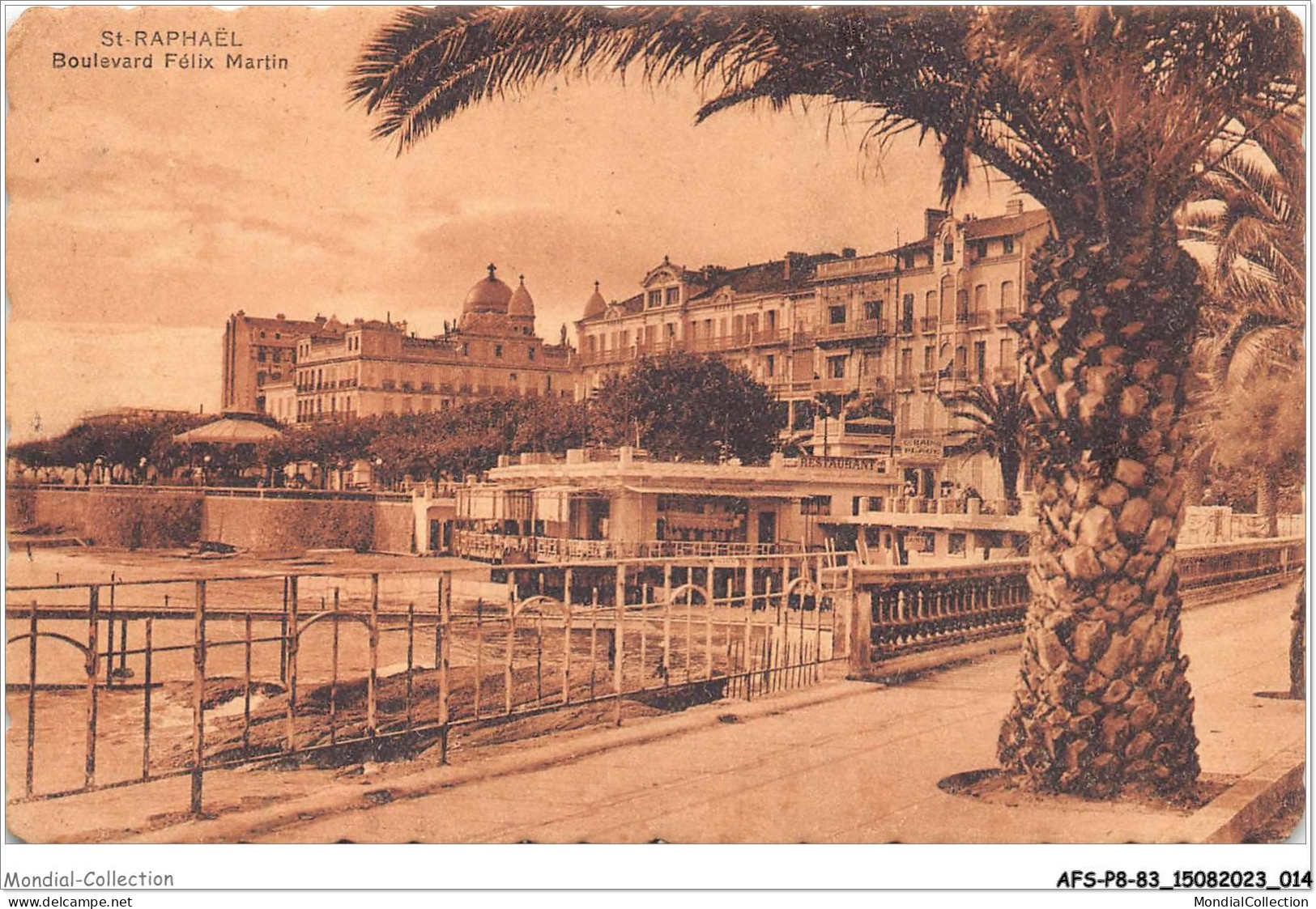 AFSP8-83-0609 - SAINT-RAPHAEL - Boulevard Félix-martin - Saint-Raphaël