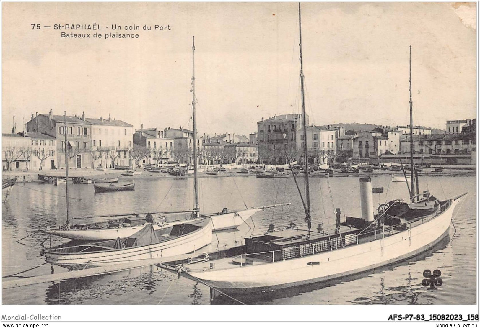 AFSP7-83-0583 - SAINT-RAPHAEL - Un Coin Du Port - Bateaux De Plaissance  - Saint-Raphaël