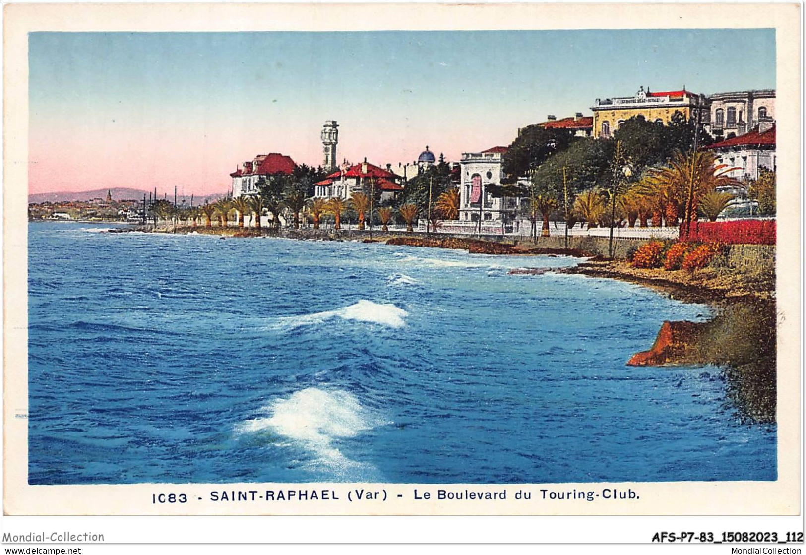AFSP7-83-0560 - SAINT-RAPHAEL - Le Boulevard Du Touring-club  - Saint-Raphaël