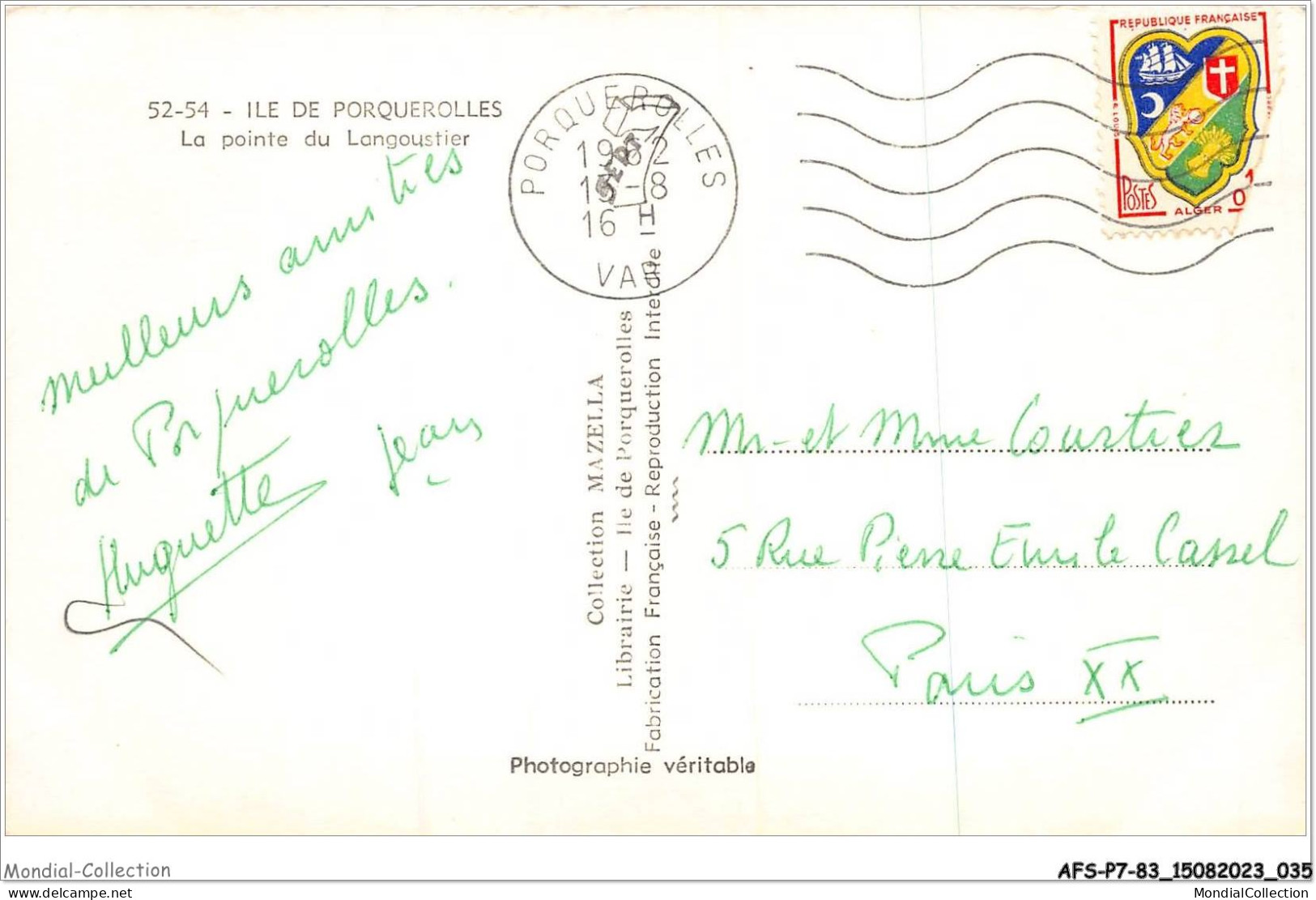 AFSP7-83-0521 - ILE  DE PORQUEROLLES - La Pointe Du Langoustier  - Porquerolles