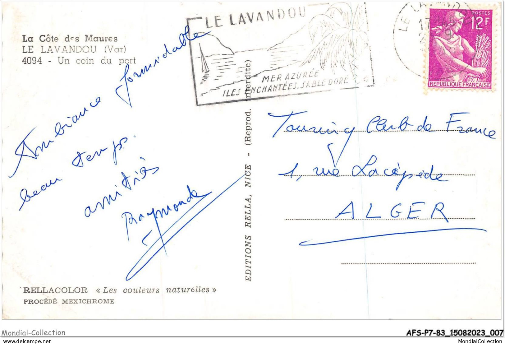 AFSP7-83-0507 - LE LAVANDOU - Un Coin Du Port  - Le Lavandou