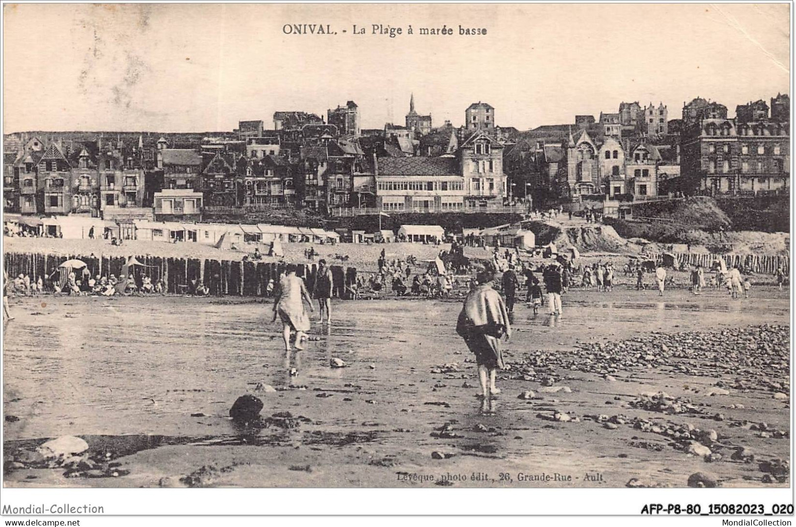 AFPP8-80-0766 - ONIVAL - La Plage A Marée Basse - Onival