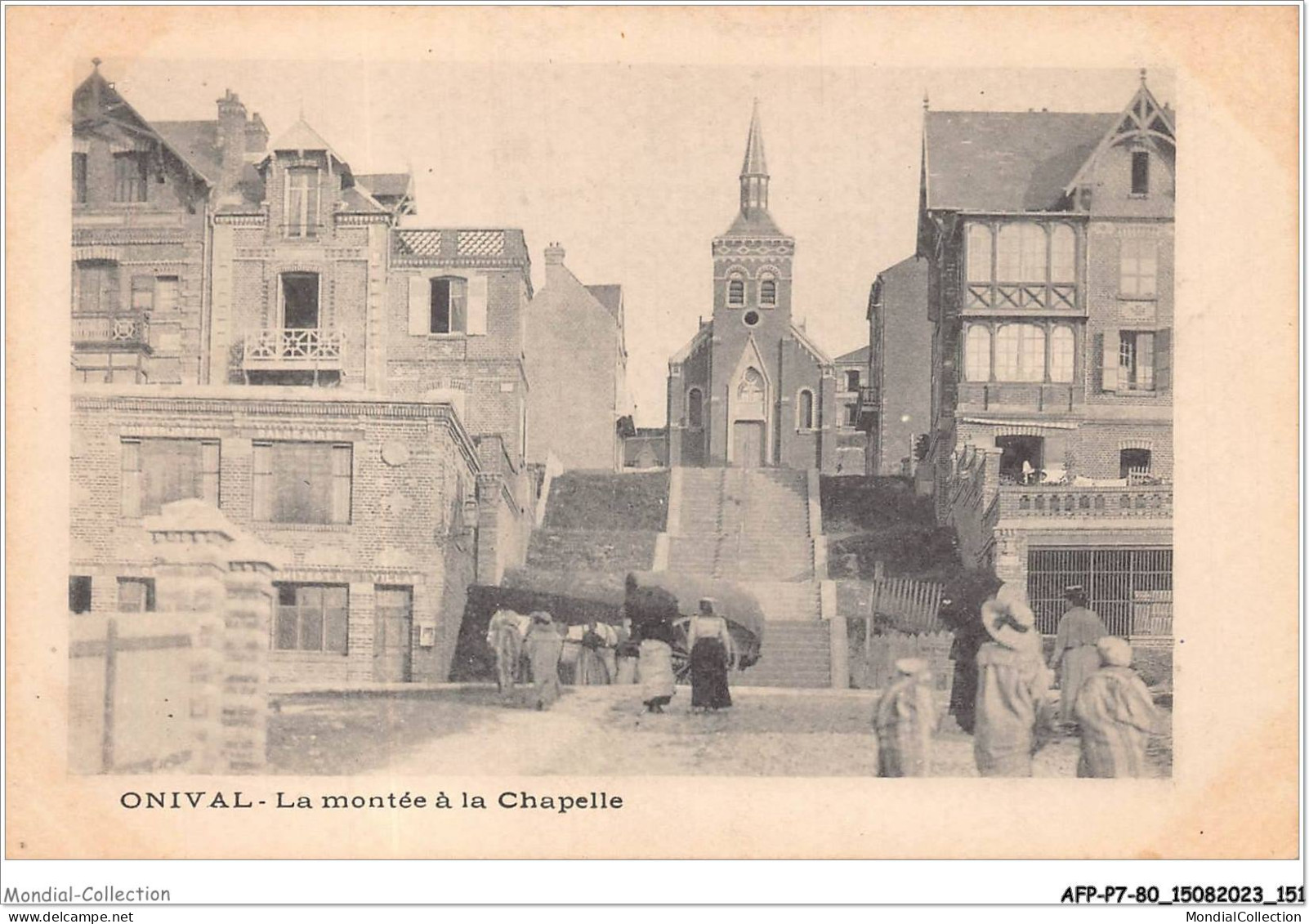 AFPP7-80-0720 - ONIVAL - La Montée A La Chapelle - Onival