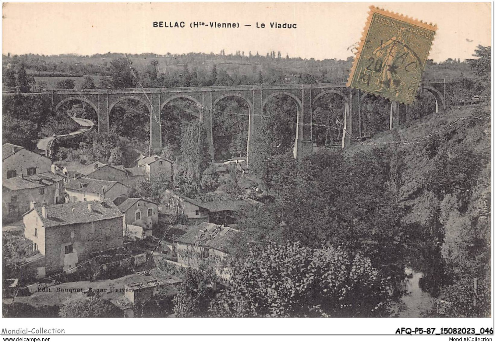 AFQP5-87-0445 - BELLAC - Le Viaduc  - Bellac