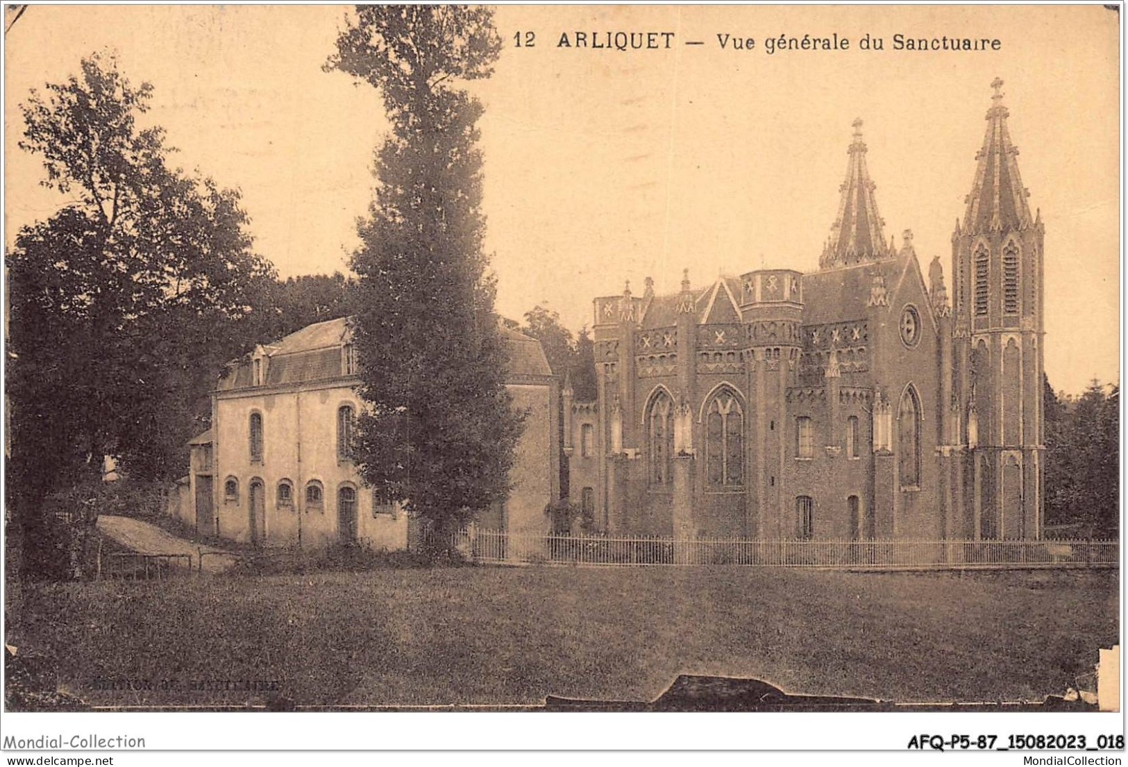 AFQP5-87-0431 - ARLIQUET - Vue Générale Du Sanctuaire  - Aixe Sur Vienne
