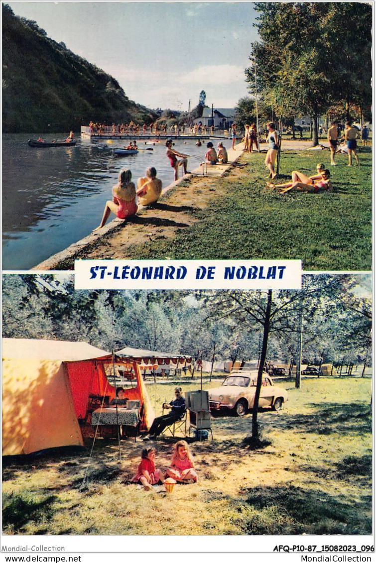 AFQP10-87-0918 - SAINT-LEONARD-DE-NOBLAT - Parc De Beaufort - Piscine - Camping - Jeux De Plein Air  - Saint Leonard De Noblat