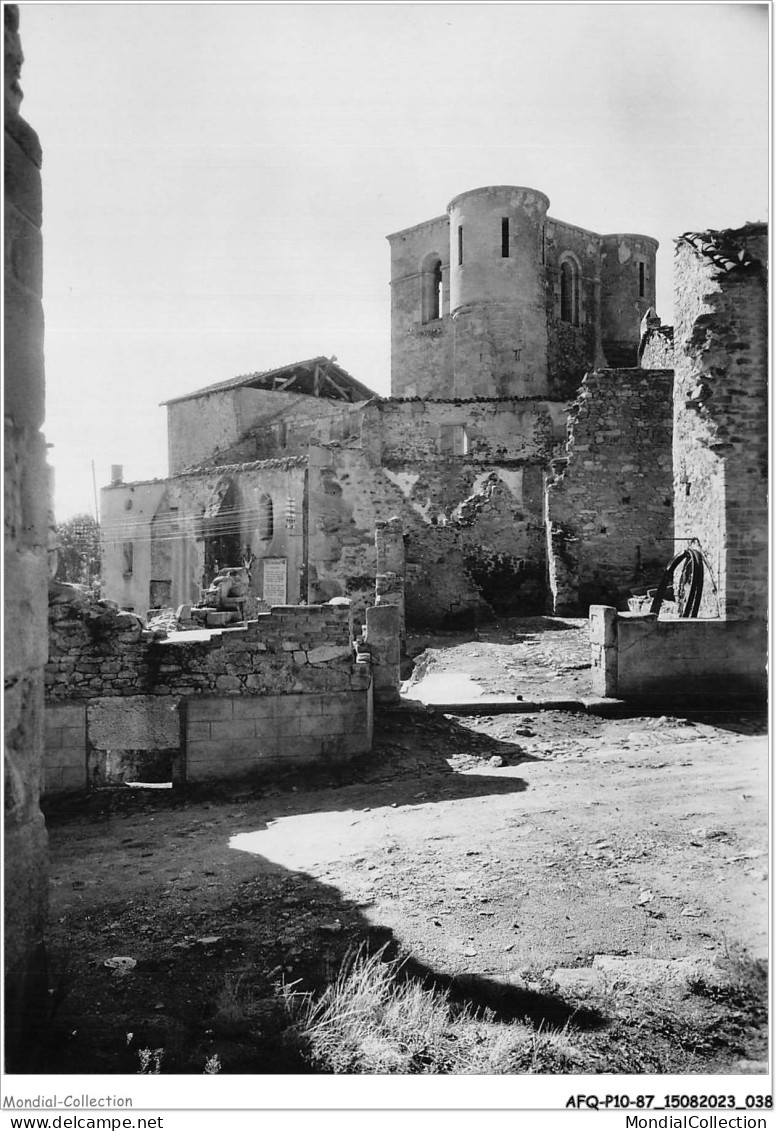 AFQP10-87-0889 - ORADOUR-SUR-GLANE - Détruit Le 10 Juin 1944 - L'église  - Oradour Sur Glane