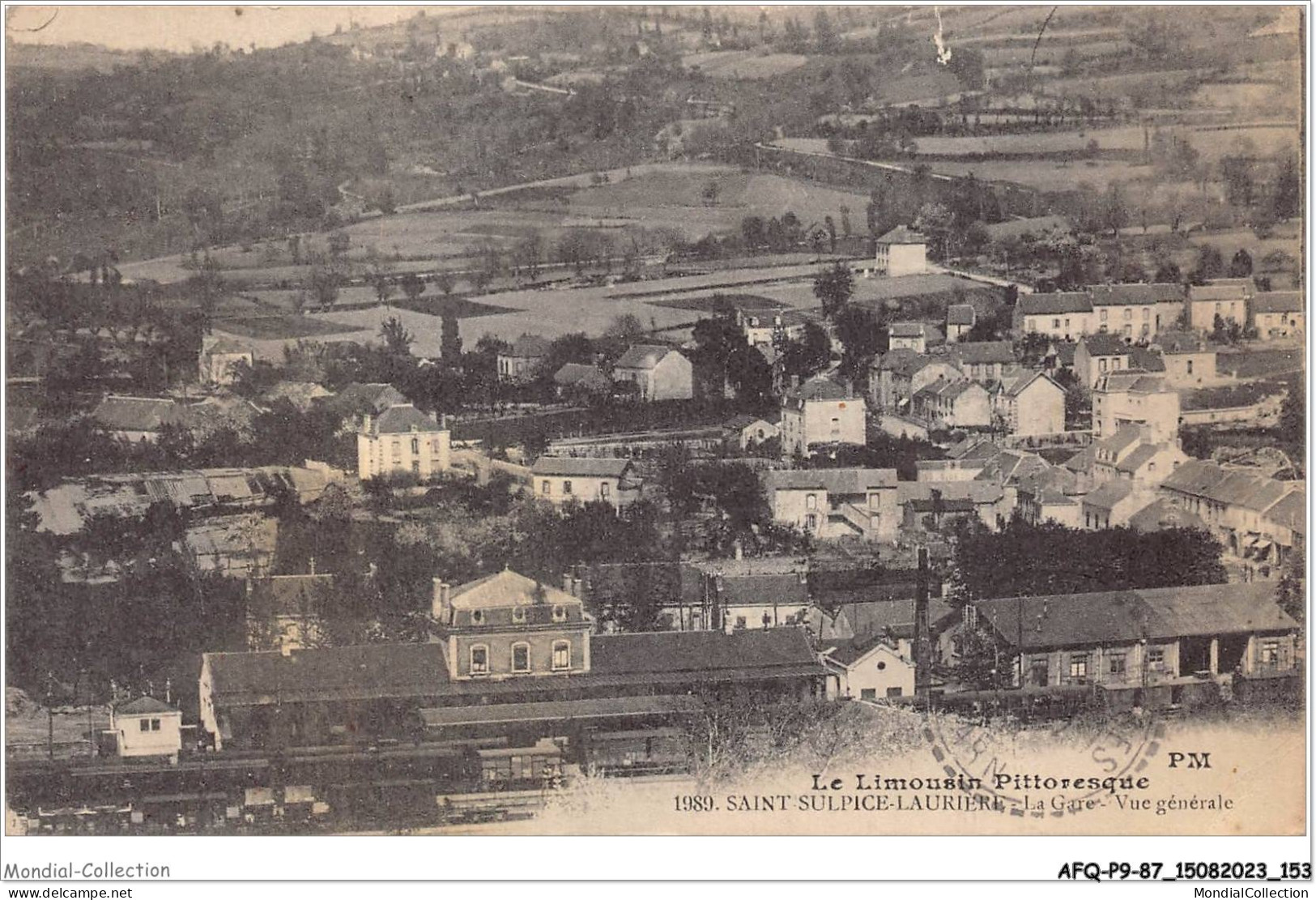 AFQP9-87-0854 - SAINT-SULPICE-LAURIERE - La Gare - Vue Générale  - Saint Sulpice Les Feuilles