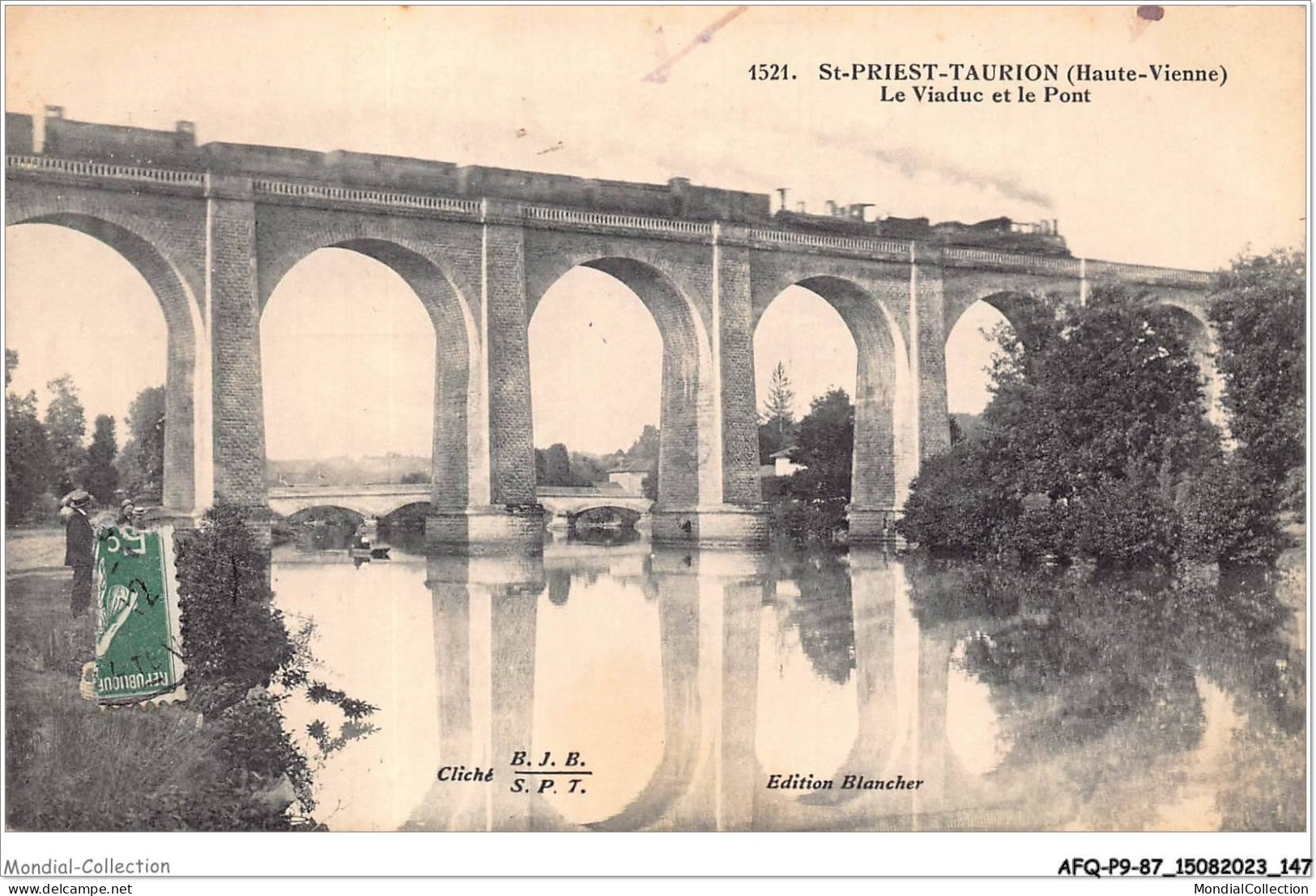 AFQP9-87-0851 - SAINT-PRIEST-TAURION - Le Viaduc Et Le Pont  - Saint Yrieix La Perche