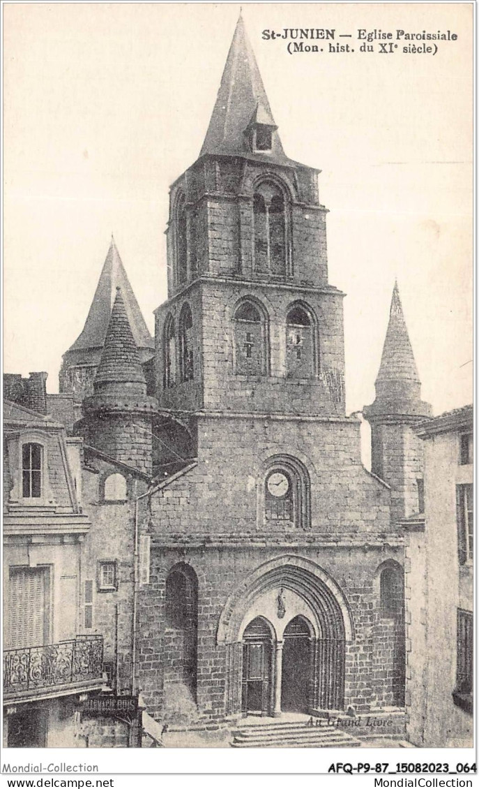 AFQP9-87-0809 - SAINT-JUNIEN - église Paroissiale  - Saint Junien