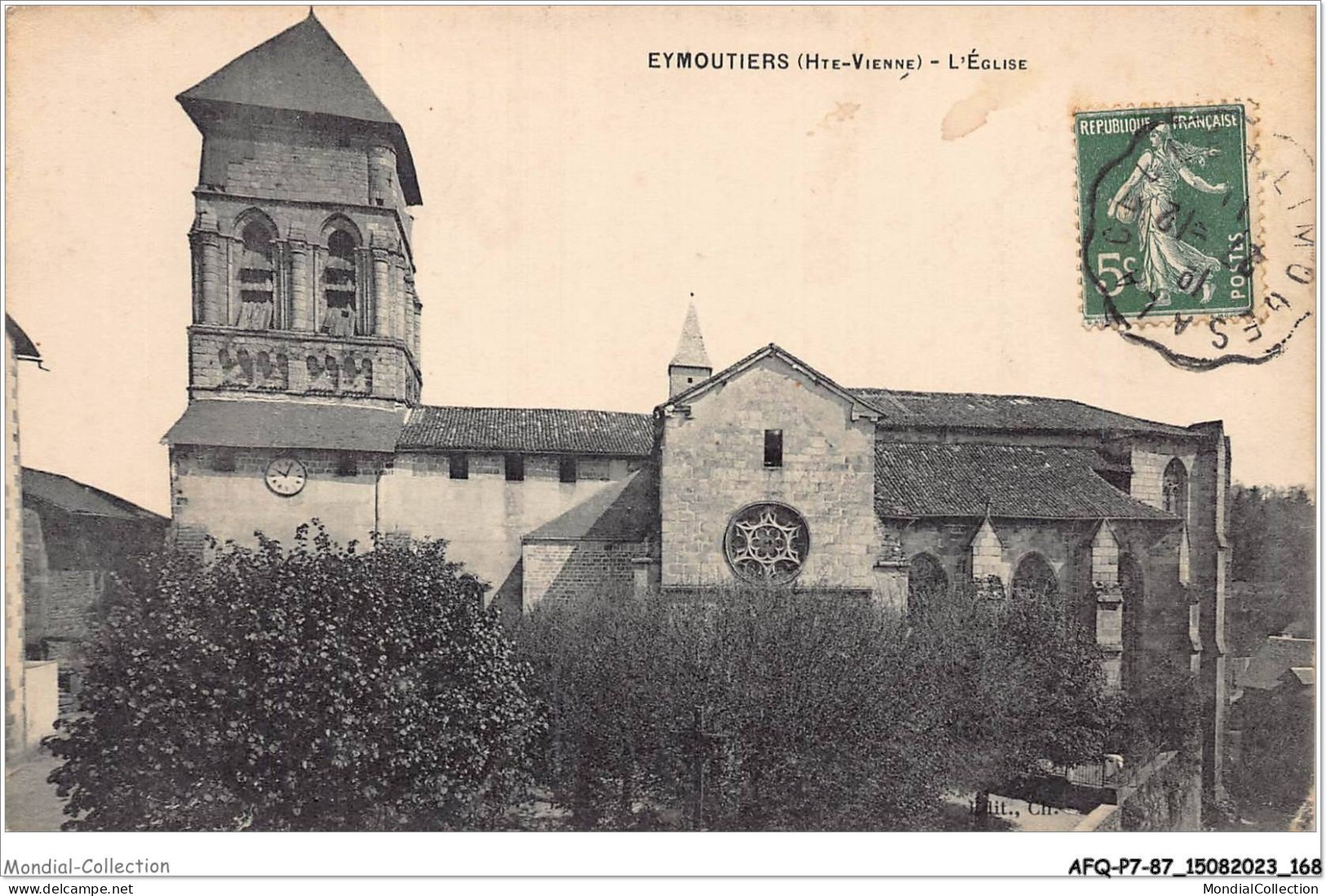 AFQP7-87-0679 - EYMOUTIERS - L'église  - Eymoutiers